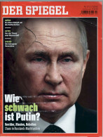 Der Spiegel Magazine Germany 2023-27 Putin Steve Lukather Pietro Marcello - Ohne Zuordnung