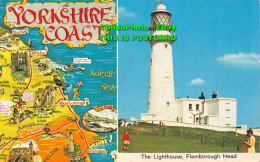 R421750 Yorkshire Coast. The Lighthouse. Flamborough Head. Color Gloss View Seri - Wereld