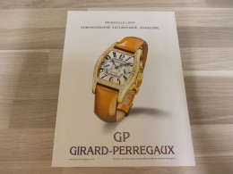 Reclame Advertentie Uit Oud Tijdschrift 2003 - GP Girard-Perregaux - Richeville Lady - Montres - Watches - Publicités