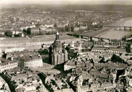 72711513 Dresden Blick Ueber Neumarkt Und Frauenkirche Nach Neustadt Fliegeraufn - Dresden