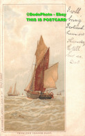 R421318 Trawlers Leaving Port. C. W. Faulkner. Series No. 107 E - World