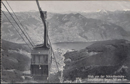 Austria - 5700 Zell Am See - Alte Schwebebahn - Seilbahn - Train - Blick Vion Der Schmittenhöhe Um 1941 - Zell Am See