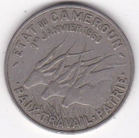 Etats Du Cameroun 5 Francs 1960 , En Cupronickel, KM# 13 - Autres – Afrique