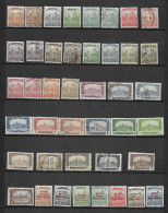 HONGRIE-138 TRES BEAUX TIMBRES  NEUFS ET OBLITERES- SERIES COMPLETES-2 PERFORES-DU N° 217 à 387- PAS D'EMINCES-DE 1919- - Otros & Sin Clasificación