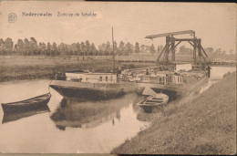 NEDERZWALM       ZICHT OP DE SCHELDE.  BOTEN - Zwalm