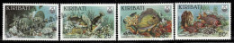 Kiribati 1985 Yvert 130-33, Sea Fauna, Fishes Of The Coral Reef - MNH - Kiribati (1979-...)