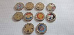 2 € COLORISEES PAYS BAS ANNEES DIVERSES - Niederlande