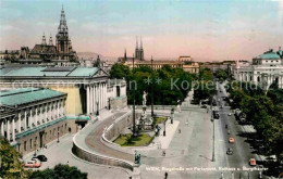 72710568 Wien Ringstrasse Mit Parlament Rathaus Und Burgtheater Wien - Other & Unclassified