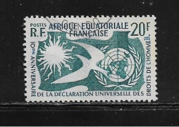 A.E.F.  (  DIV - 606 )   1958   N° YVERT ET TELLIER  N° 245 - Used Stamps