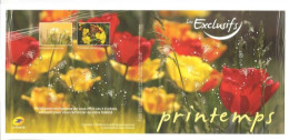 COLLECTOR - Les Exclusifs - Printemps - Fleurs - Timbres Autocollants -  (C 121) - Collectors