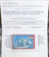 Germany Gorch Fock Telekort 5 KR Certificate Unused - Verzamelingen