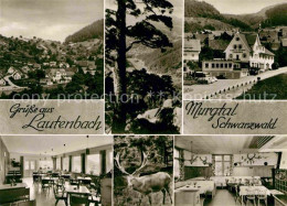 72710361 Lautenbach Renchtal Murgtal Gasthaus Pension Lautenfelsen Lautenbach - Autres & Non Classés