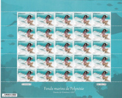 Polynésie N°1151/1154 - Feuille Entière - Neuf ** Sans Charnière - TB - Neufs