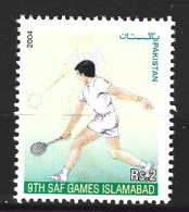 PAKISTAN. N°1143 De 2004. Badminton. - Bádminton