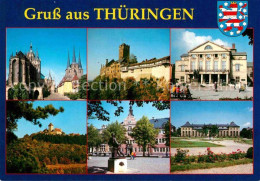 72709905 Thueringen Region Erfurt Dom Kirche Eisenach Wartburg Weimar Theater Ve - Erfurt