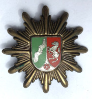 Insigne De Casquette POLICE De Rhénanie Du Nord - Westphalie - RFA - Nordrhein-Westfalen POLIZEI - Polizei