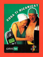 Advertising Post Card- OMNITEL, Cosa Ti Ricarica. Standard Size, New Divided Back. - Téléphonie