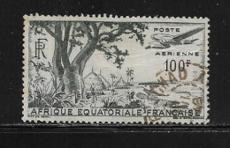 A.E.F.  (  DIV - 612 )   1947   N° YVERT ET TELLIER   POSTE AERIENNE   N° 51 - Usados