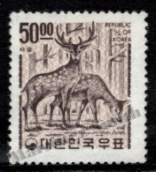 South Korea 1963-65 Yvert 306M, Definitives, Fauna, Deers  - MNH - Korea (Süd-)