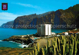 72709377 Puerto Santiago Tenerife Acantilado Y Hotel Los Gigantes Panorama Steil - Sonstige & Ohne Zuordnung