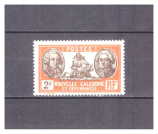 NOUVELLE  CALEDONIE   . N °  157   . 2 F    . NEUF    * . SUPERBE . - Unused Stamps