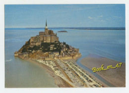 {92082} 50 Manche Le Mont Saint Michel ; Voie D'accès Et Parking - Le Mont Saint Michel