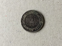Léopold I. 5 Centimes 1862 - 5 Cents