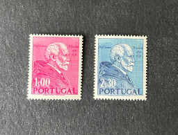 (T3) Portugal - 1952 Dr. Gomes Teixeira Complete Set - Af. 753 To 754 - MNH - Nuevos