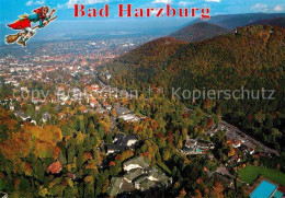 72707883 Bad Harzburg Fliegeraufnahme Mit Burgberg Bad Harzburg - Bad Harzburg