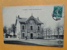 ORLEANS -- Lot De 2 Cpa - La Gare Des Tramways Orléans-St-Marceau Et Monument Des Aydes (Guerre 1870) - Orleans