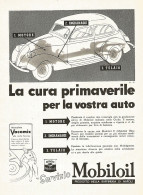 MOBILOIL - La Cura Primaverile... - Pubblicità Del 1940 - Vintage Advert - Advertising