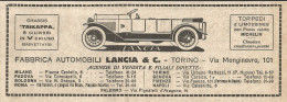 Fabbrica Automobili LANCIA & C. - Pubblicità Del 1923 - Vintage Advert - Advertising