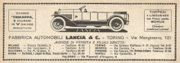 Fabbrica Automobili LANCIA & C. - Pubblicità Del 1923 - Vintage Advert - Advertising