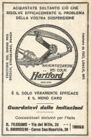 HARTFORD Ammortizzatore Di Colpi - Pubblicità Del 1923 - Vintage Advert - Pubblicitari