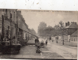 DOMPIERRE-SUR-BESBRE RUE ET PLACE DU CHAMP DE FOIRE - Autres & Non Classés