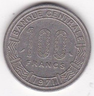 République Du Tchad 100 Francs 1971, En Nickel , KM# 2 - Tsjaad