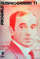 Progress Filmprogramm Magazine Germany 1984-11 Charles Aznavour - Unclassified