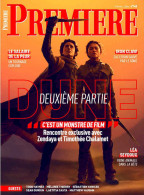 Premiere Magazine France 2024 #548 Dune Timothee Chalamet Zendaya  - Unclassified