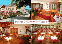 72707658 Velden Woerther See Gasthof Marienhof Restaurant Saal Velden Am Woerthe - Autres & Non Classés