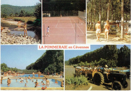 CPM FRANCE 30 GARD ANDUZE - Thoiras - Camping-Caravaning "La Pommeraie" - Multivues 1986 - Anduze