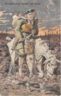 MIL3247  --  DEUTSCHLAND, RUSSIA   --   NIKOLAJEWITSCH GLUCK UND ENDE   --   RUSSIAN TZAR NICHOLAS  ROMANOW - Guerre 1914-18