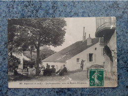 CPA  - 207   -  ARGENTEUIL   - LES PROMENADES AUTOUR DU MOULIN  D ' ORGEMONT - Argenteuil