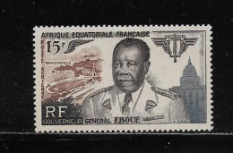 A.E.F.  (  DIV - 625 )   1955   N° YVERT ET TELLIER   POSTE AERIENNE   N° 61    N* - Unused Stamps