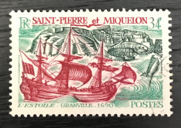 Timbre Oblitéré Saint Pierre Et Miquelon 1969 Yt N° 395 - Gebruikt