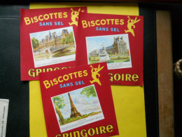 Buvard  , Biscottes Gringoire - Biscottes
