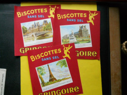 Buvard  , Biscottes Gringoire - Biscotti