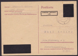 GS: P D 806 I, O, Sauberer Bedarf Buchau", 13.2.46 - Amtliche Ausgaben