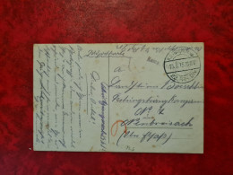 POSTKARTE FELDPOST 1915 CARTE MILITARIA POUR NEUF BRISACH 22 RES. DIV - Other & Unclassified