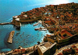 72707103 Dubrovnik Ragusa Alter Stadthafen Fliegeraufnahme Croatia - Croatie