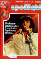 Spotlight Magazine Germany 1983-06 Elvis Presley Bröselmaschine Supertramp Herbert Grönemeyer - Unclassified